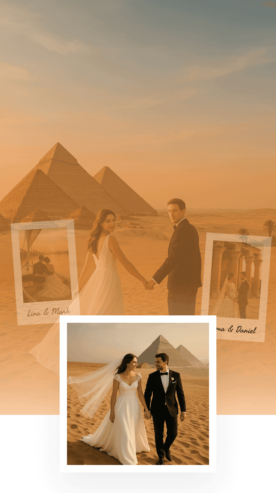 Wedding banner background